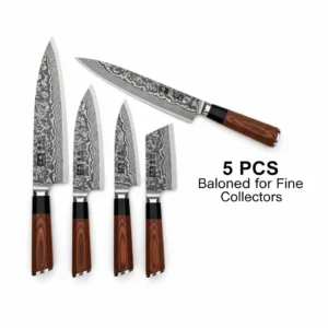 5 PCS Japanese Kitchen Knife Set
